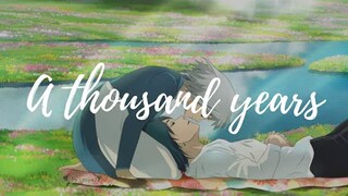 [AMV] A thousand years - Audio edit Alex