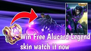 Get free Alucard Legend skin for free in mobile legends