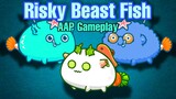 Axie Infinity Double Risky Beast Fish AAP | Lucky Crits | Arena Gameplay (Musical)