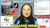 NEW TIKTOK ACCOUNT *1 MILLION VIEWS AGAD ! 😲 (Hindi kami makapaniwala)