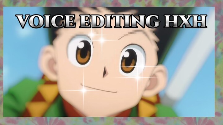 trying to edit hxh sub in to dub