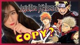 IS JUJUTSU KAISEN COPYING NARUTO & BLEACH?? EARLY ANALYSIS | TASHIERO