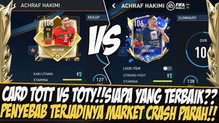 PENYEBAB MARKET CRASH!! PERBANDINGAN PEMAIN TOTT VS TOTY 23 | FIFA MOBILE 23 | FIFA MOBILE INDONESIA