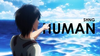 human [shingeki no kyojin amv]