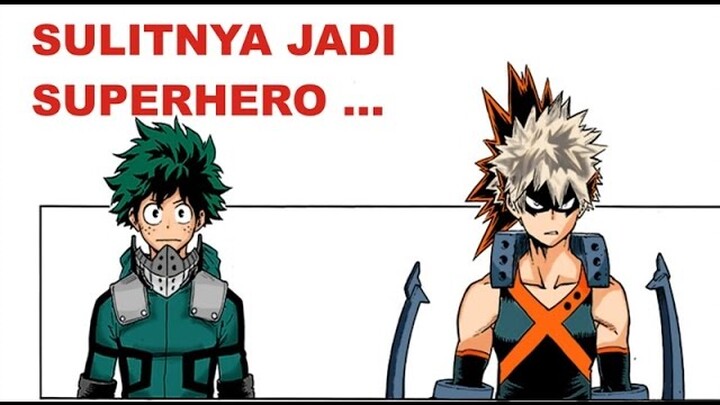 REVIEW BOKU NO HERO - "Sulitnya Jadi SUPERHERO"