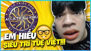 (AI LÀ TRIỆU PHÚ) EM HIẾU TRỔ TÀI CHƠI GAME TRÍ TUỆ VỚI GIẢI THƯỞNG LÊN ĐẾN 120 TRIỆU ĐỒNG?!!