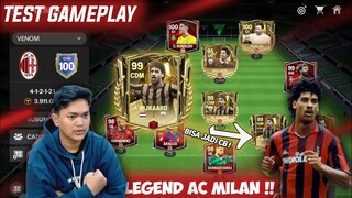 TEST LEGEND AC MILAN YANG BISA MAIN DI 2 POSISI - FRANK RIKJAARD! FC MOBILE 23 INDONESIA