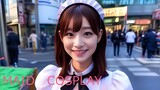 [AICG Movie] maid cosplay movie #ai #animationdiff #ai美人 #aimodel #aimovie