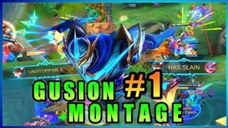 FAST HAND GUSION MONTAGE #1  | SOLO RANK HIGHLIGHTS - MLBB