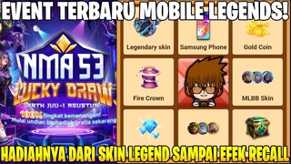 Event Skin Legend Gratis, Efek Recall Fire Crown dan Skin Gratis !! | Mobile Legends Event