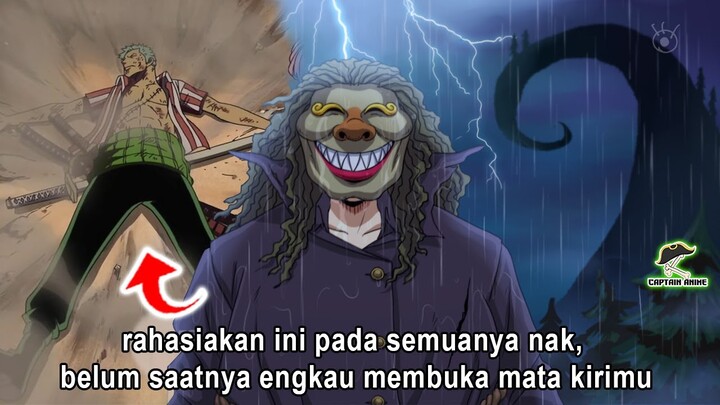 GORESAN LUKA MATA KIRI ZORO ONE PIECE