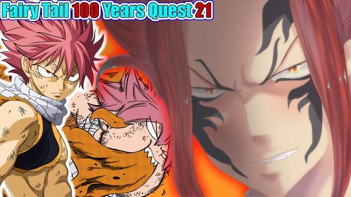 Pembahasan Fairy Tail 100 Years Quest 21, Api Ignia Membuat Natsu Berubah Menjadi Dragon Force
