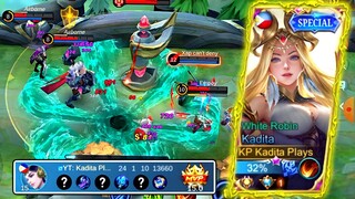 KADITA PLAYS TOTALLY DESTROY ENEMIES!! | KADITA BEST BUILD 2022 | MLBB