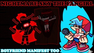 Nightmare Sky The Fangirl - Friday Night Funkin'