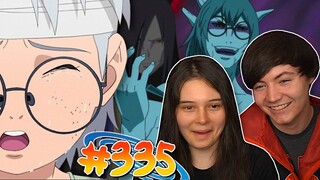 My Girlfriend REACTS to Naruto Shippuden EP 335 (Reaction/Review)
