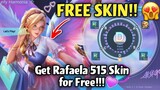 FREE SKIN!😍HOW TO GET RAFAELA 515 SKIN FOR FREE?!🤩ALLSTAR EVENT