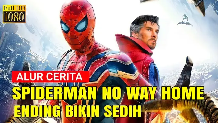 KETIKA 3 SPIDERMAN DI GABUNGKAN DALAM 1 ADEGAN | ALUR CERITA FILM SPIDERMAN NO WAY HOME (2021)