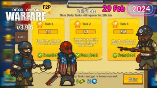 Completing Daily Tasks 29 Feb 2024 & Location 8 Supply Run 📋 Dead Ahead: Zombie Warfare v3.9.6 DAZW