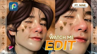 Watch Me Edit | ibisPaintX Process (Ft. Nine)