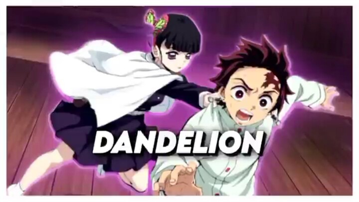 Kanao X Tanjiro -Dandelions [AMV] | Demon Slayer