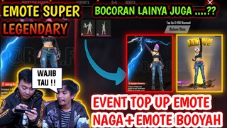 EMOTE NAGA🐲EVENT TOP UP EMOTE SUPER LEGENDARY FREE FIRE