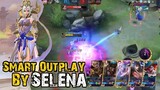 SMART OUTPLAY BY SELENA | SELENA GAMEPLAY | MOBILE LEGENDS