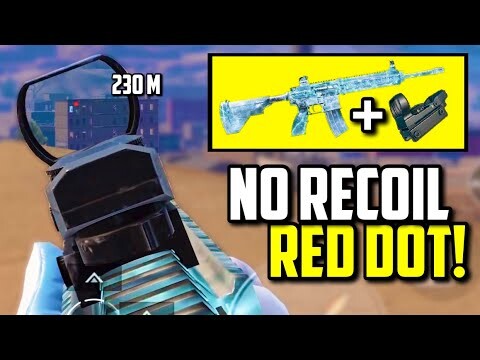 NO RECOIL RED DOT SPRAY THAT GOT ME REPORTED BY ACE PLAYER! | PUBG Mobile