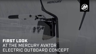 First Look at the Mercury Avator Electric Outboard Concept