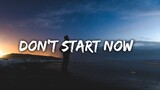 William Singe - Don't Start Now (Lyrics) / Original by Dua Lipa