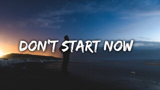 William Singe - Don't Start Now (Lyrics) / Original by Dua Lipa