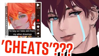 ROASTING TIKTOK ART TUTORIALS 7