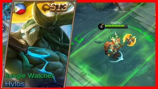 NEW SKIN HYLOS JUNGLE WATCHER 🟢 MLBB