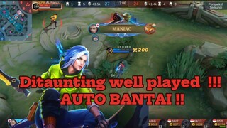 [ Game Play ] Ditaunting ‼️ Auto mengamuk ‼️ Benedetta - Mobile legends