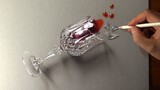 Watercolor Painting | Wine Glass