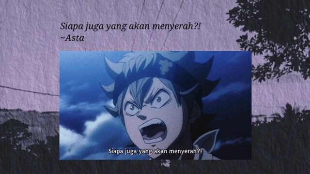 pantang menyerah adalah sihir ku