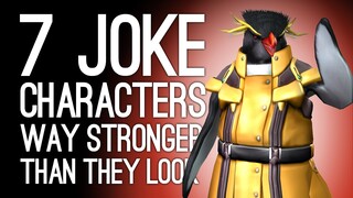 7 Fighting Game Joke Characters Who Are WAY Stronger Than They Look