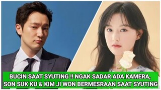 BUCIN SAAT SYUTING !! NGAK SADAR ADA KAMERA, SON SUK KU & KIM JI WON BERMESRAAN SAAT SYUTING 💖💛