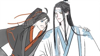 Lan Zhan, look at me, what's different from yesterday?
