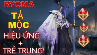 LIÊN QUÂN : Ryoma Tả Mộc Lần Đầu Xuất Hiện - Trang Phục Trẻ Trung Kèm Hiệu Ứng Đẹp