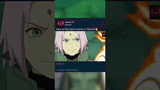 One of the Best Scenes in Naruto 😈🔥☠️#music #anime #remix #naruto #sasuke #sakura #kakashi #shorts