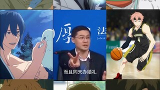 The old man who is mixed in the sports anime hahahahaha