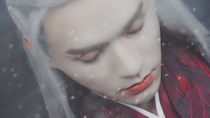 "He was sleeping on that snowy winter day, and had no time to go down the mountain to see the peach 