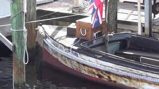 AFRICAN QUEEN THE ORIGINAL BOAT USED IN THE MOVIE IS LOCATED AT MM 100 IN KEY LARGO