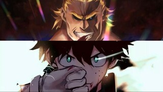 Pembakaran Raksasa/All Might/Lembah Hijau】Karena saya adalah simbol perdamaian