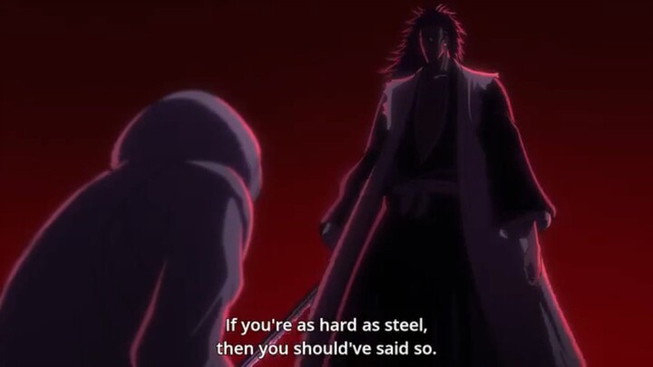 Kenpachi vs Gremmy(V)    episode 20 TYBW