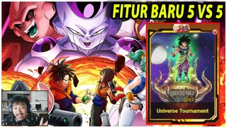 🔥🔥FITUR TERBARU 5 VS 5 [UNIVERSE TOURNAMENT] - DRAGONBALL SAIYAN UNITED