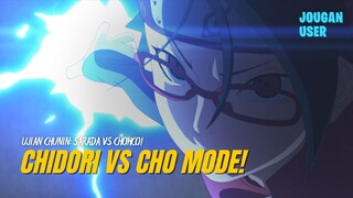 Chidori vs Cho Chocho Mode! Ujian Chunin: Sarada vs Chocho!