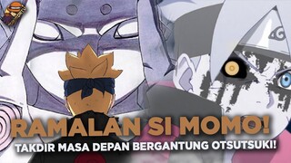 MOMOSHIKI DAN RAMALAN MASA DEPAN YANG AKAN DI HADAPI BORUTO