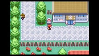 Pokemon Rusty (GBA) Pewter City Pokemon Gym. Gameplay. John GBA Lite emulator.