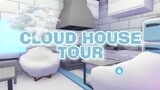 CLOUDY HOUSE TOUR IN ADOPT ME | WINTER HOUSE